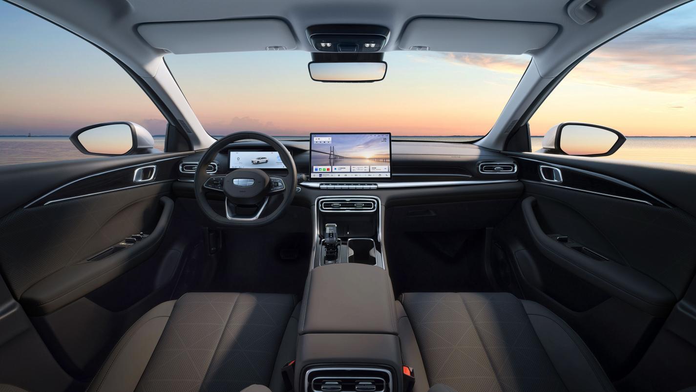 Flyme Auto智能座舱+14.6英寸屏！第5代帝豪智能体验同级顶流