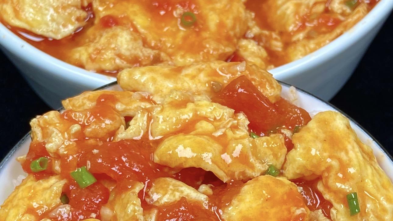 哇塞！番茄炒蛋这样做，口感竟如此滑嫩？效果太惊艳！