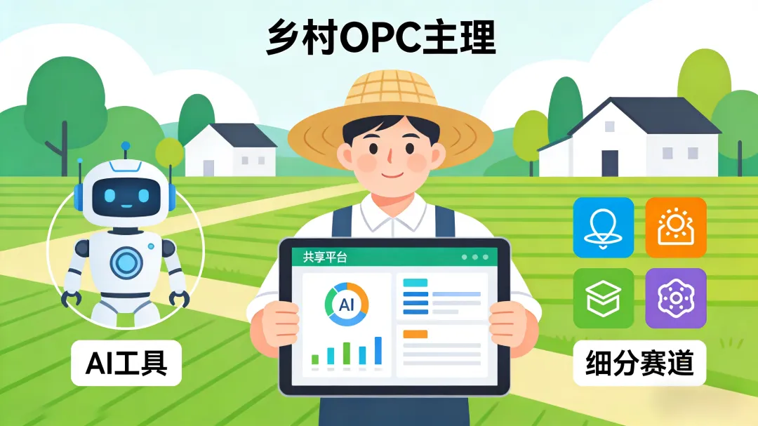 从乡村 CEO 到乡村 OPC：乡村运营模式，正在发生这 3 个核心变化