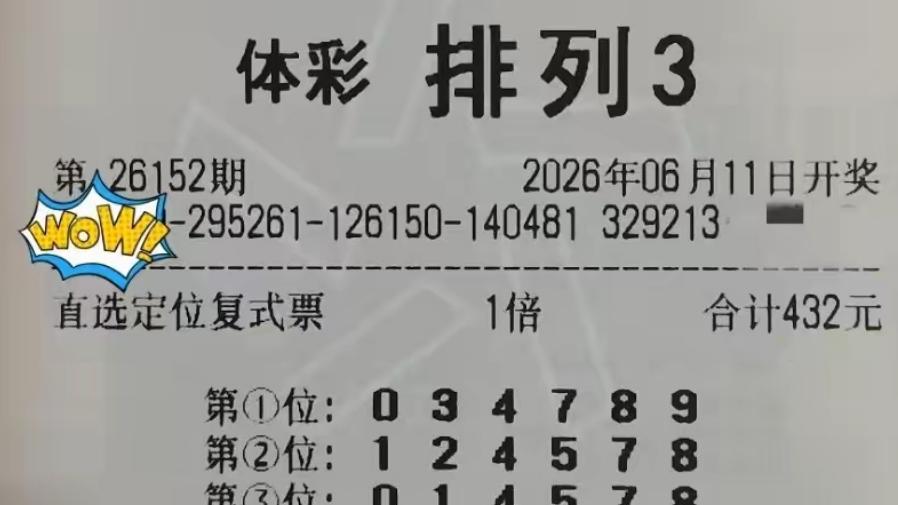 排列三和排列五26152期晒票汇总供欣赏，单注倍投和复式组合好运