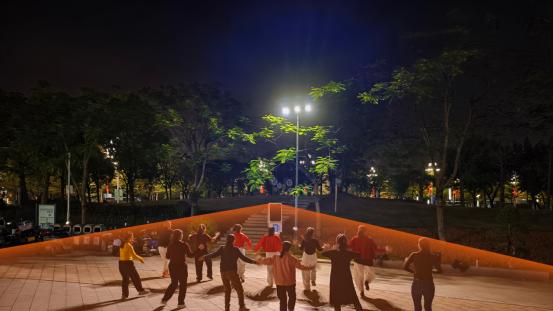 静音舞场 | 噪声投诉大降！裕湖公园科技护宁静见实效