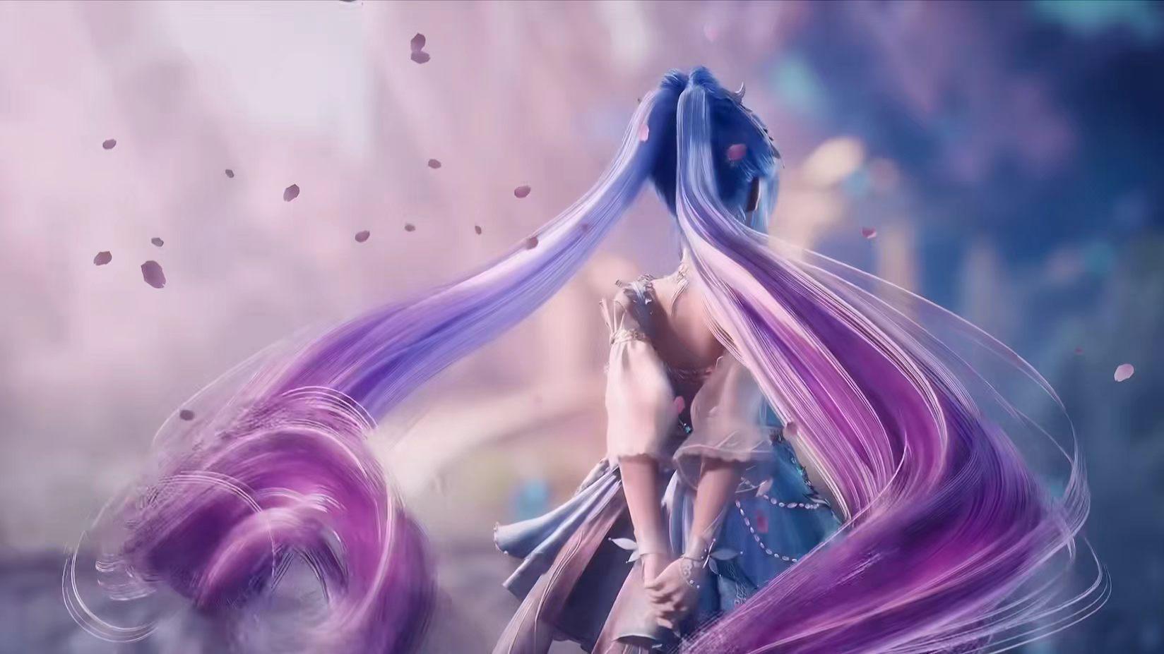 唐舞桐童年建模曝光，唐三小舞还细心照顾她，粉丝也终于圆梦了