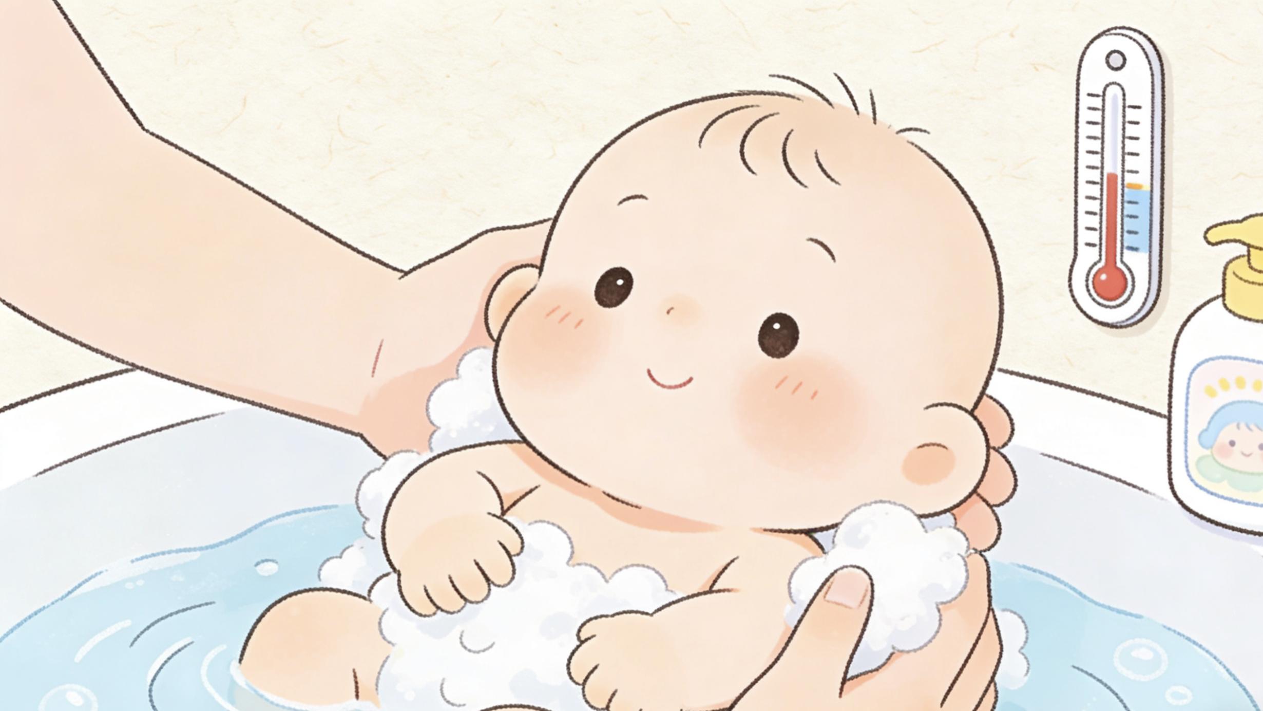 新生儿洗澡超全攻略 新手爸妈零失误操作