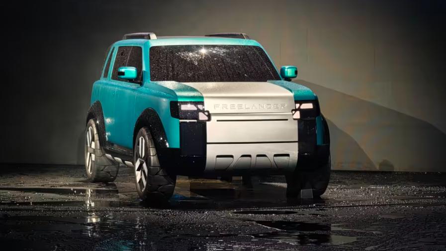 华为+宁德时代+高通，新世代“路虎卫士”亮相，是个狠角色！