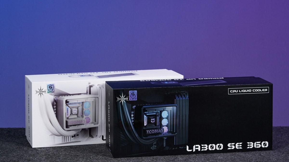 钛钽 LA300 系列一体式水冷评测：自带“海景房”的360水冷，AMD平台优化不错