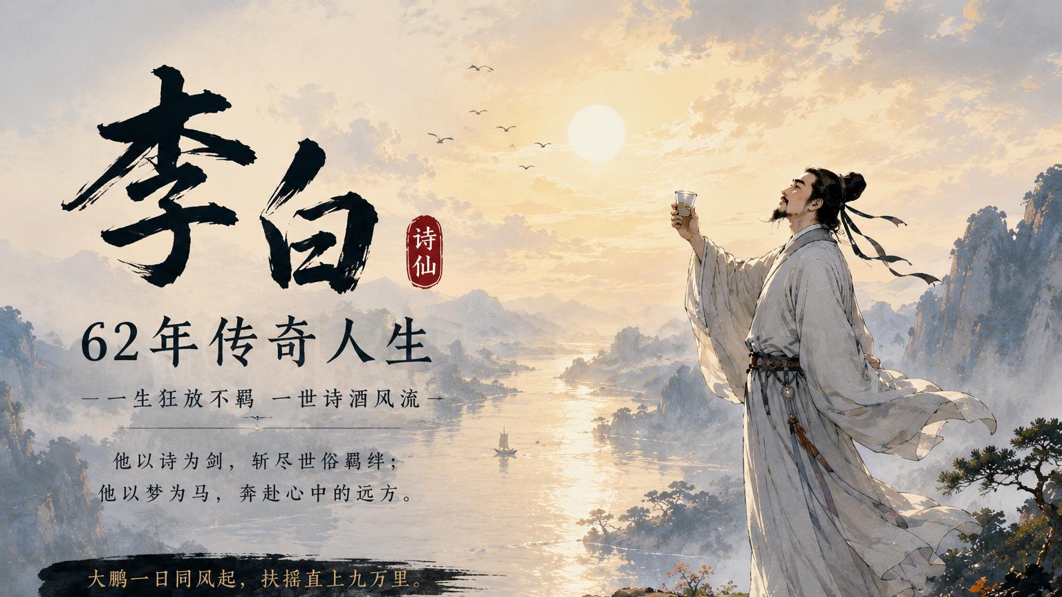 一口气看完李白62年传奇人生