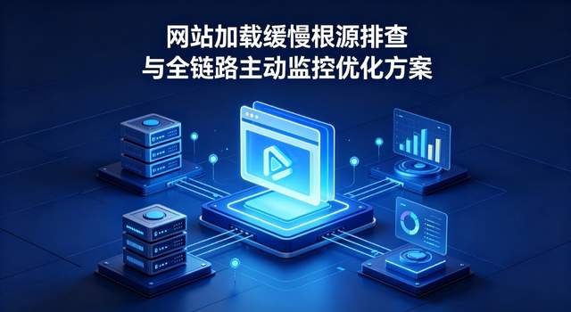 网站加载缓慢？从根源排查到主动监控的完整指南