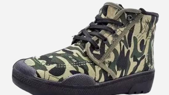 布面胶鞋里后跟掺用再生胶硫化配方