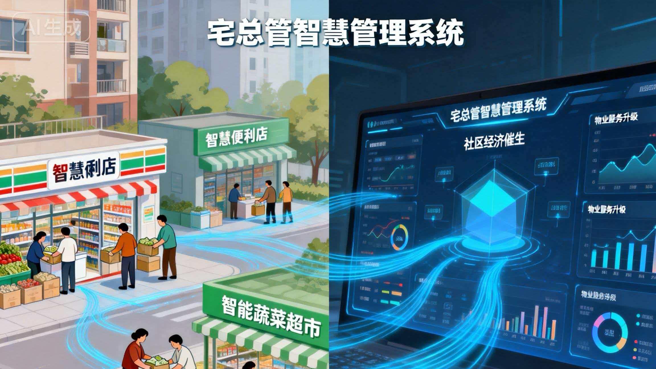 宅总管智慧物业系统：激活社区经济的数字骨架