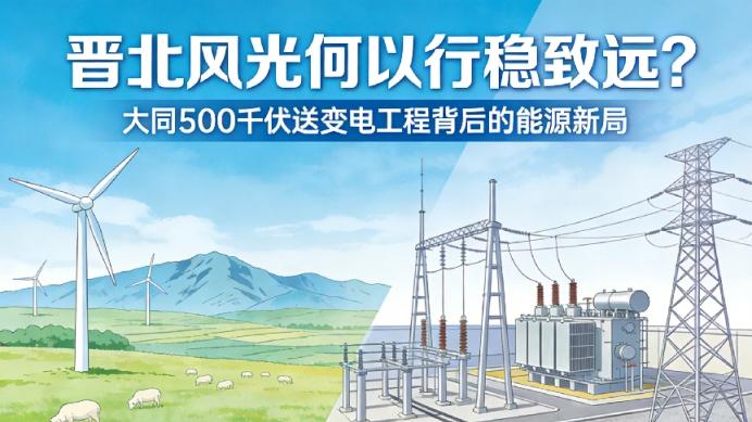 晋北风光何以行稳致远？大同500千伏送变电工程背后的能源新局
