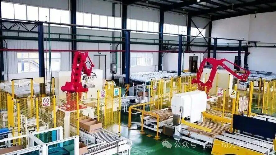 广东江门10万吨锂电池回收项目竣工投产