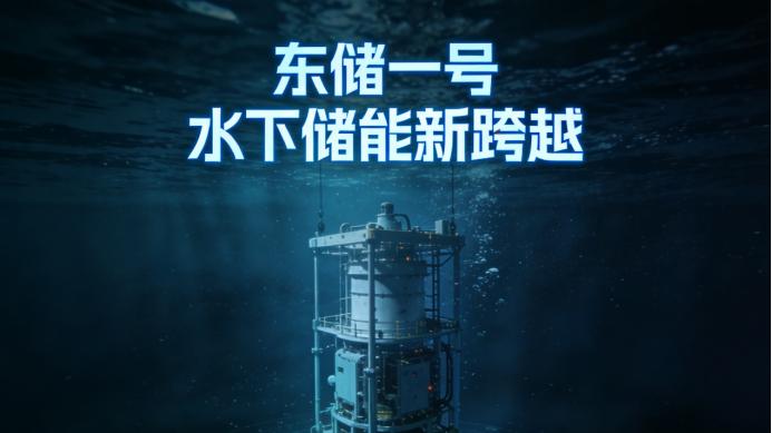 深蓝突破：中国首台水下“充电宝”破解储能困局
