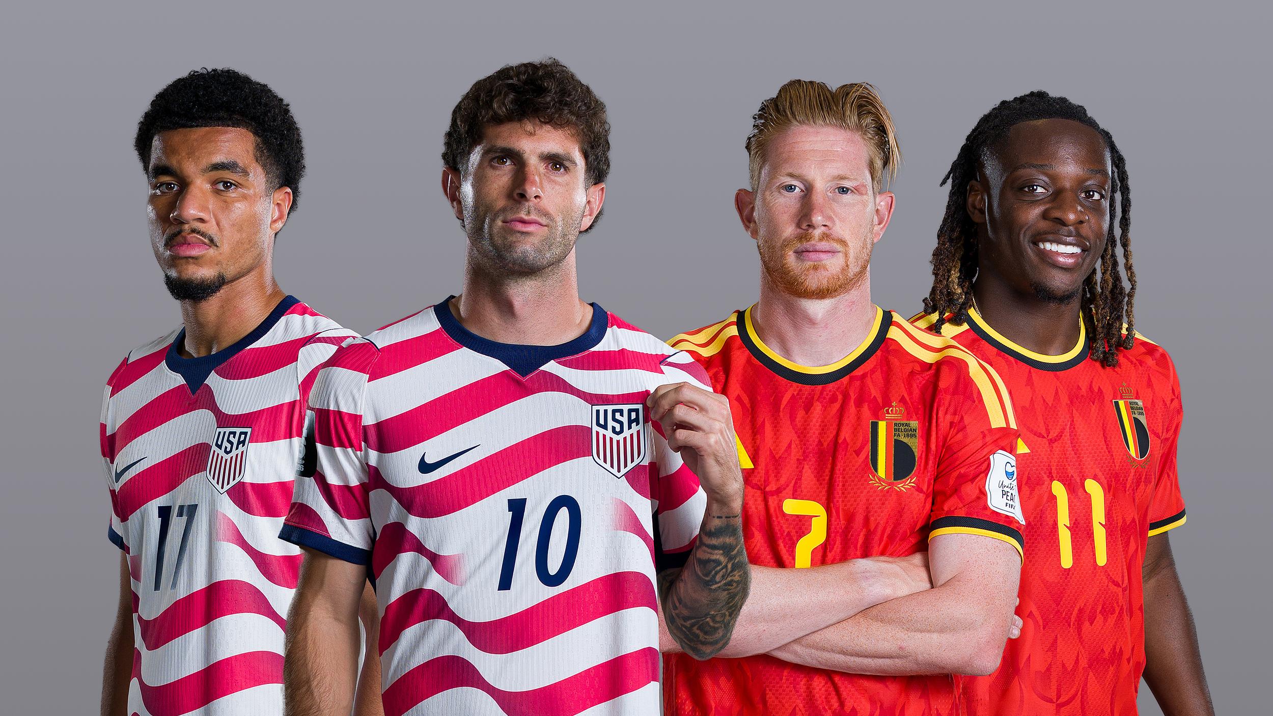 世界杯16强【美国vs比利时】：东道主独苗要保送？