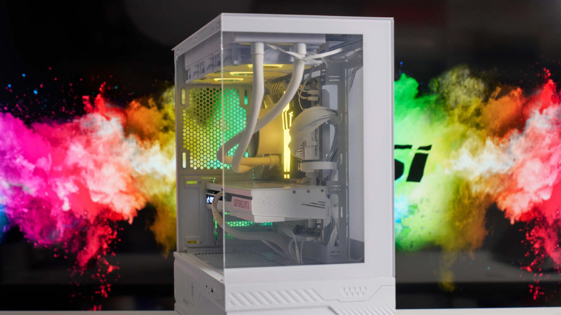 颜值与实用兼顾：微星 MAG PANO M110L WHITE 装机分享