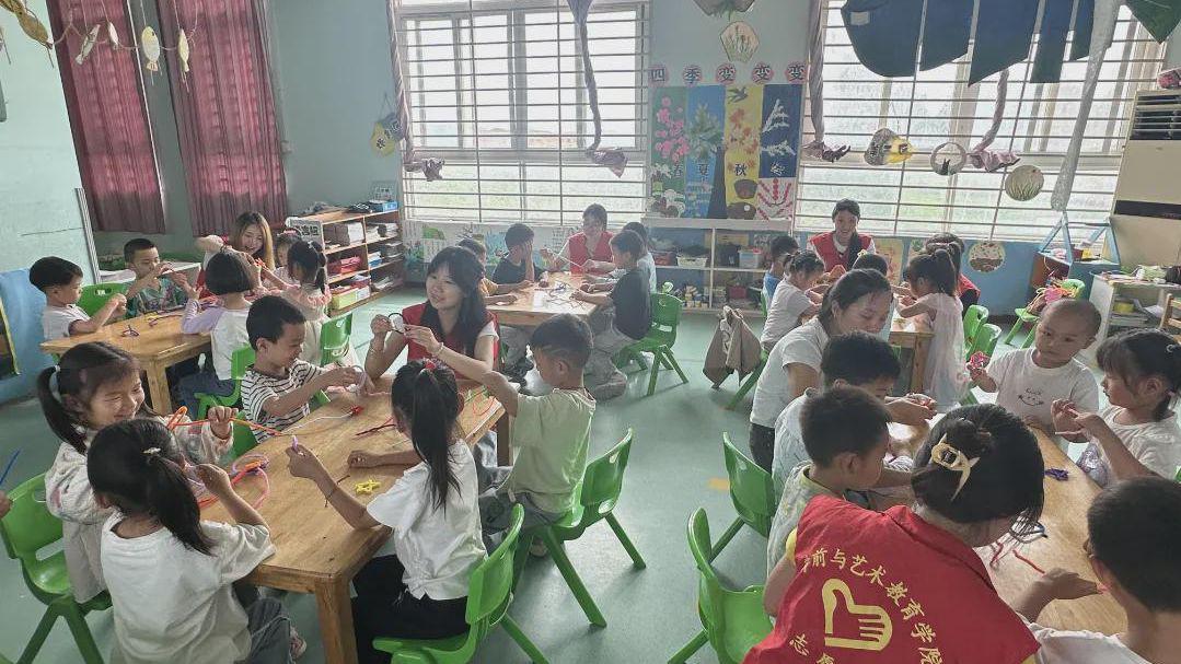 信阳职业技术学院学前与艺术教育学院开展暑期三下乡社会实践活动