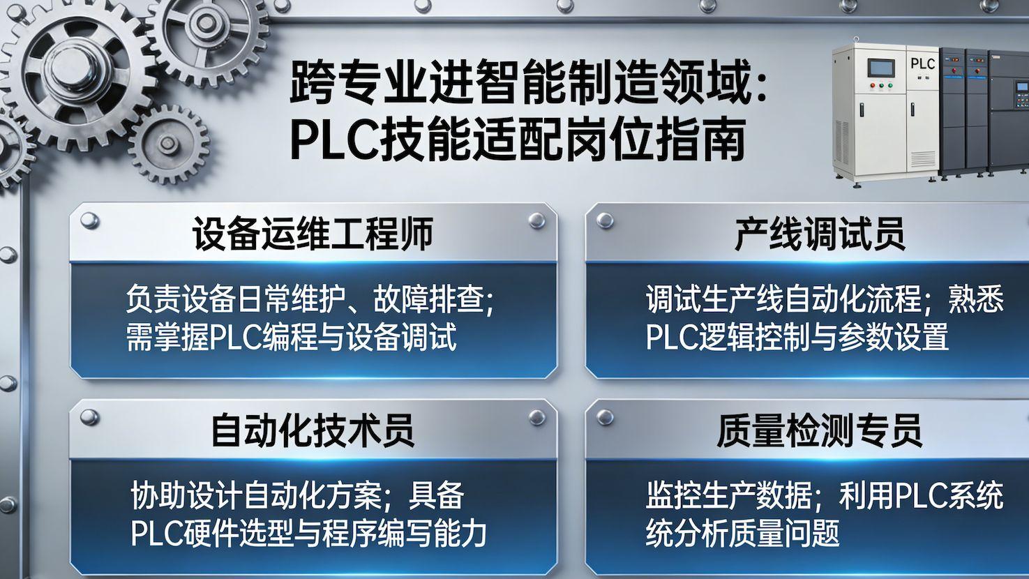 跨专业想进智能制造领域，有哪些无需算法基础的岗位？
