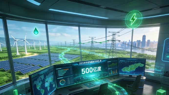 2025年外送电量破500亿度，绿电引擎点亮东西部