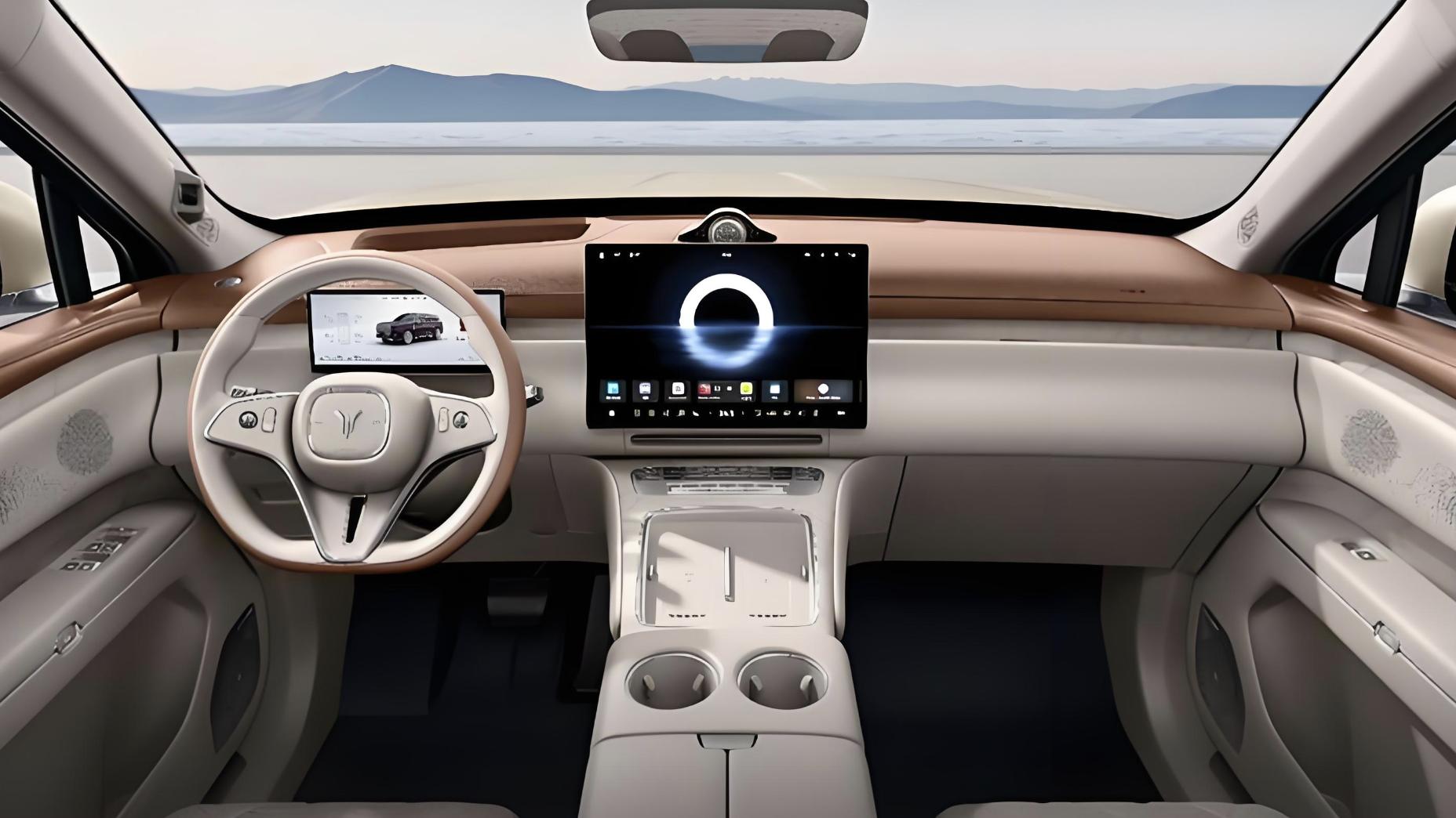 国产大型SUV，车长5.2米，四激光雷达+华为新座舱，还有插混动力