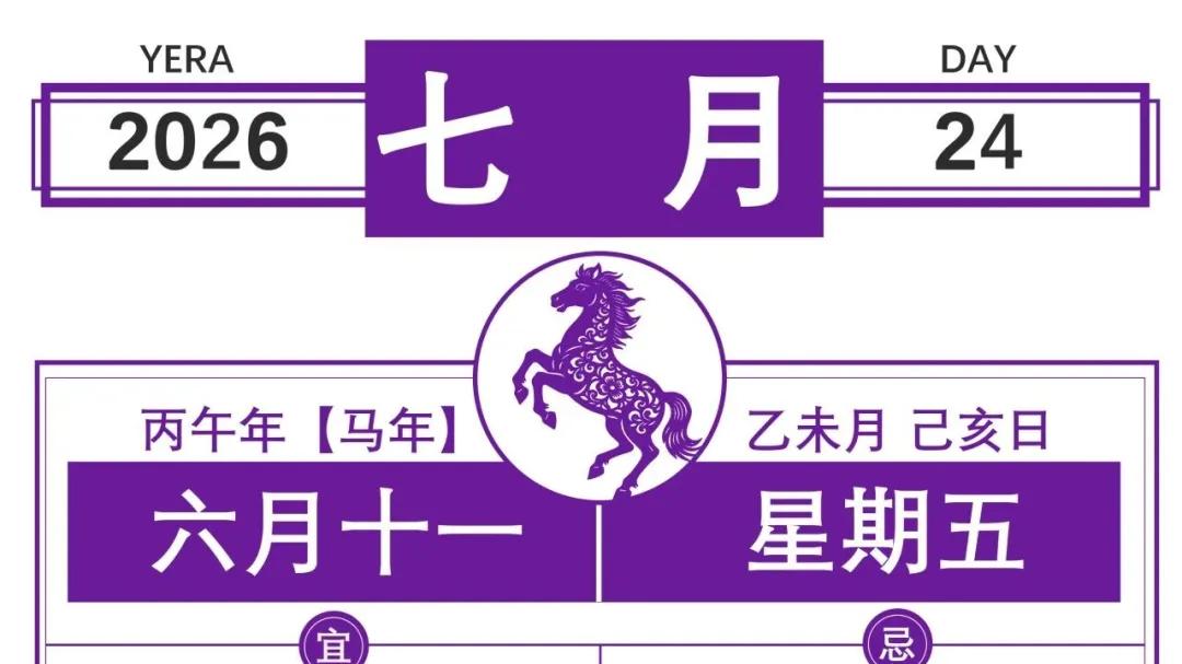 【择吉新知30周】2026年的第30个星期
