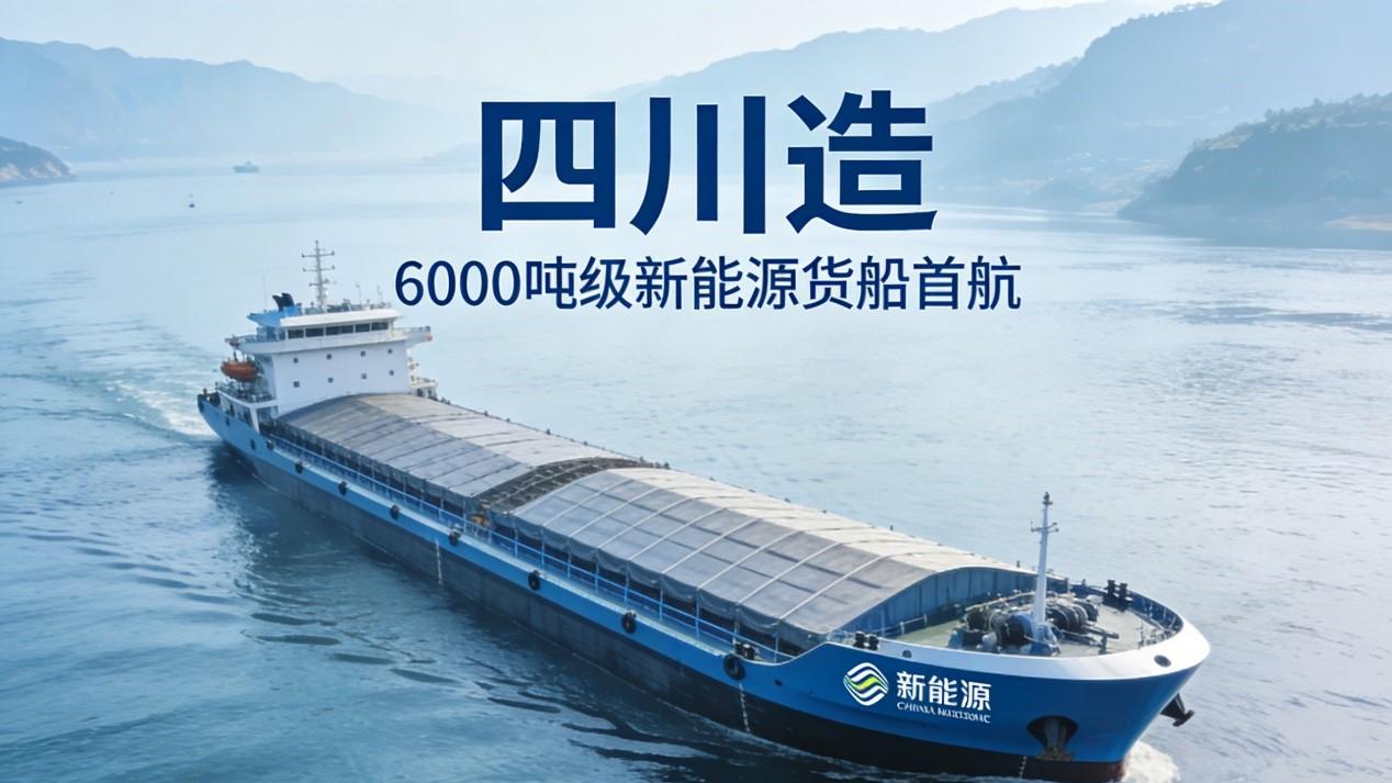 四川造“零碳货轮”破冰首航！一年能“吞”4000吨碳