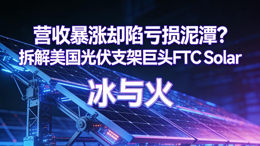 拆解美国光伏支架巨头FTC Solar的“冰与火”