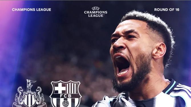 欧冠：纽卡斯尔联vs巴萨+马竞vs热刺