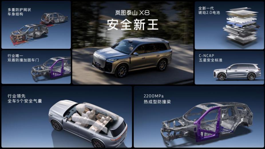 央企担当，岚图泰山X8以“五座新王”诠释新时代豪华