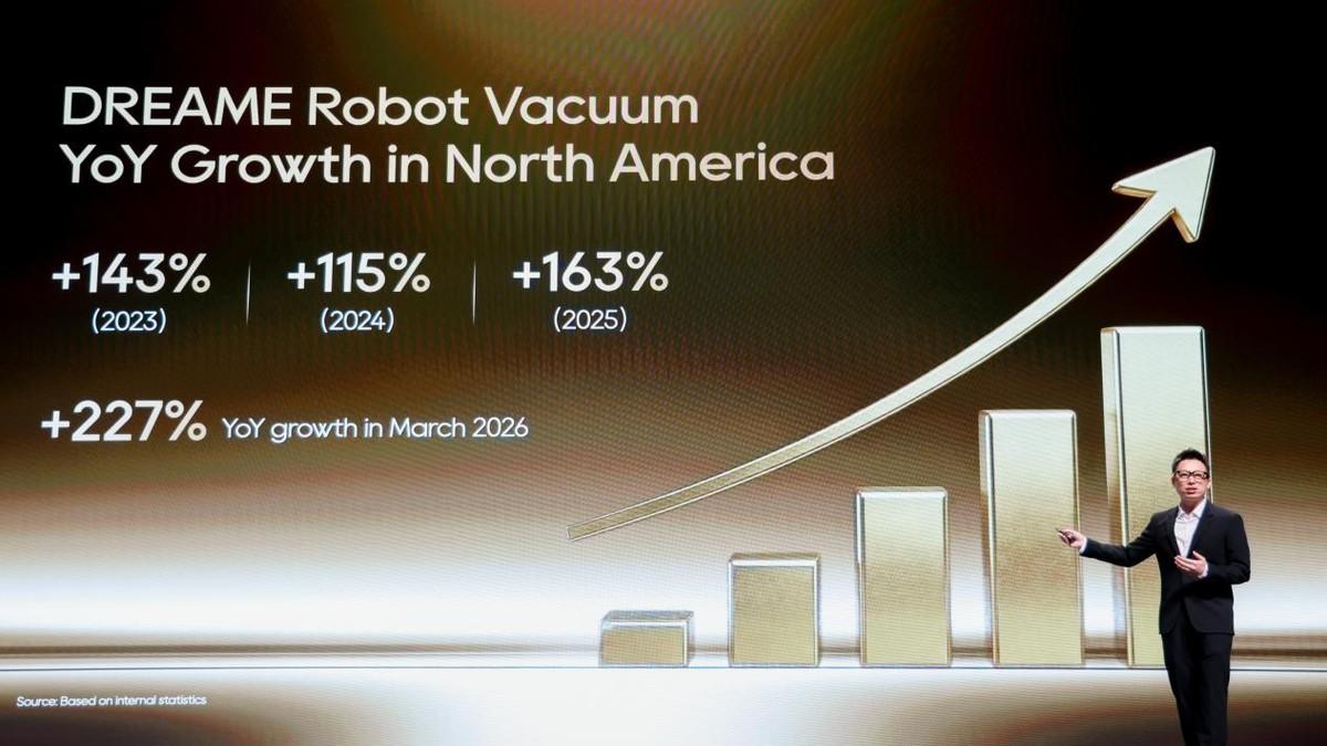 追觅扫地机硅谷发布会震撼全球：生而第一，定义传奇