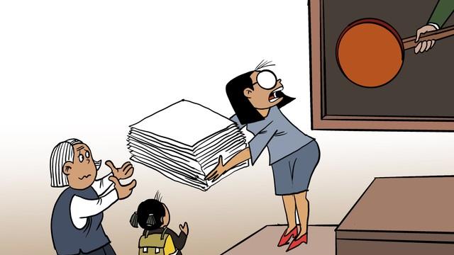 目前违规办班的中小学老师是越来越少了！