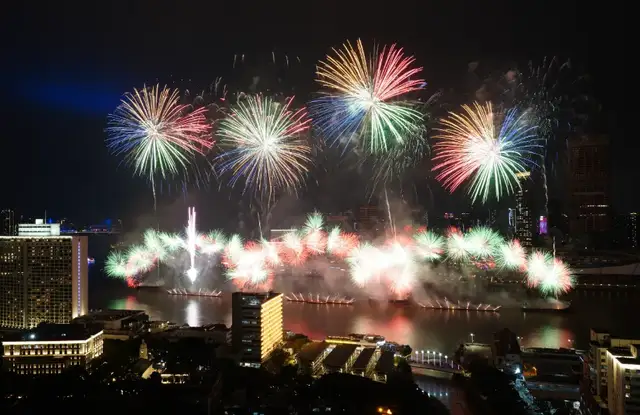 太震撼了！今晚的广州，多少人见证了这场人生烟花