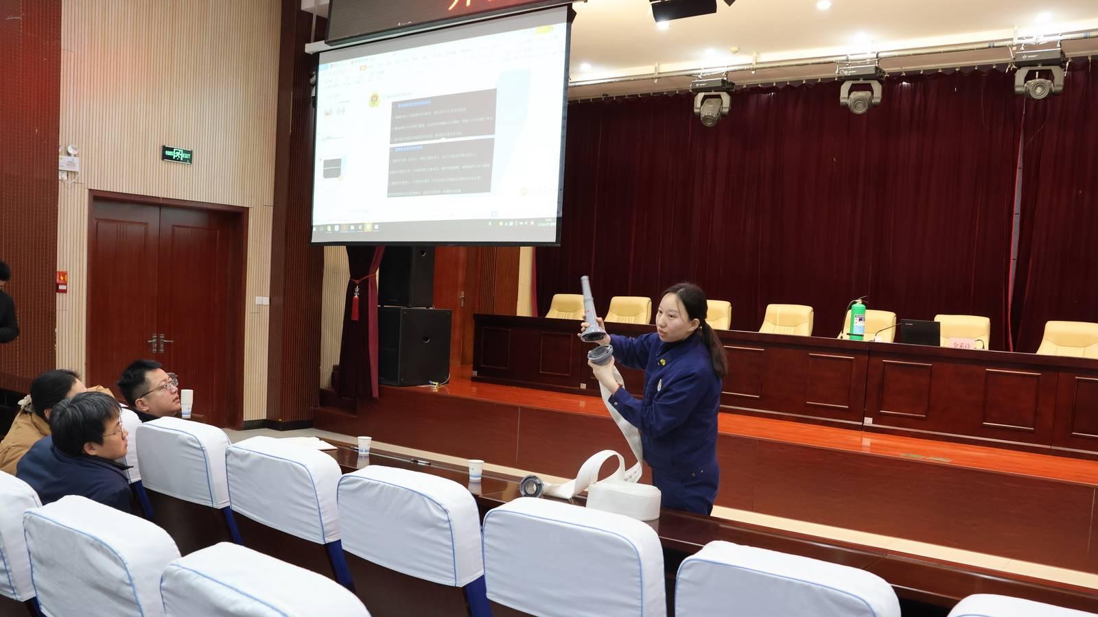 汴梁关注|开封龙亭区法院组织开展消防安全讲座