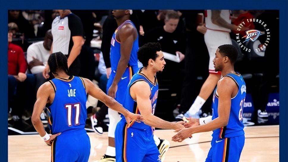 雷霆重回联盟第一！3连胜稳坐西部头名，年轻军团太可怕