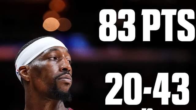 轰83+9+3！阿德巴约联盟第一，火记谈哈登摊牌，他想刷早拿81分了