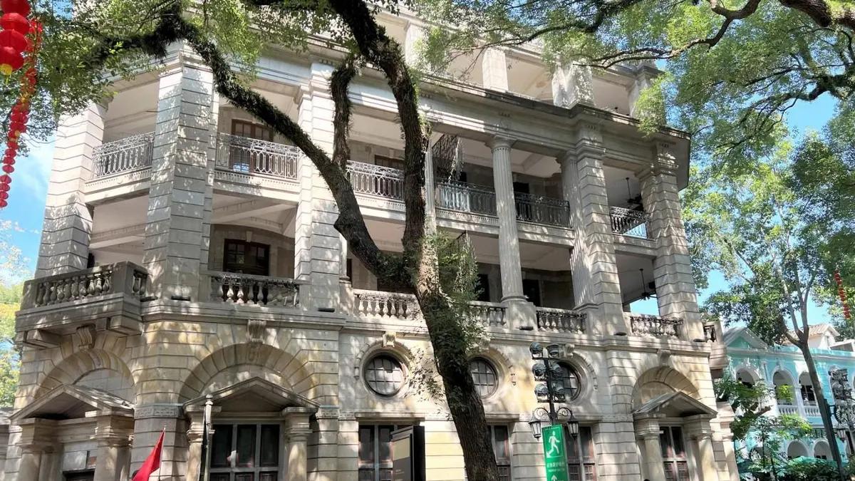 广州沙面，外来文化的窗口（西洋建筑）