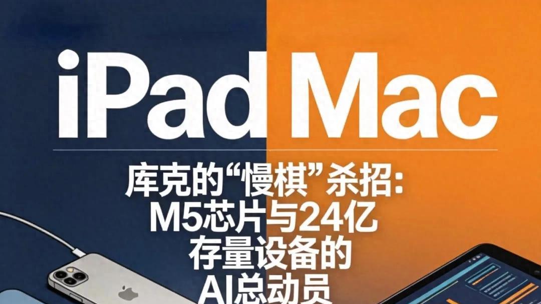 库克的“慢棋”杀招：M5芯片与24亿存量设备的AI总动员