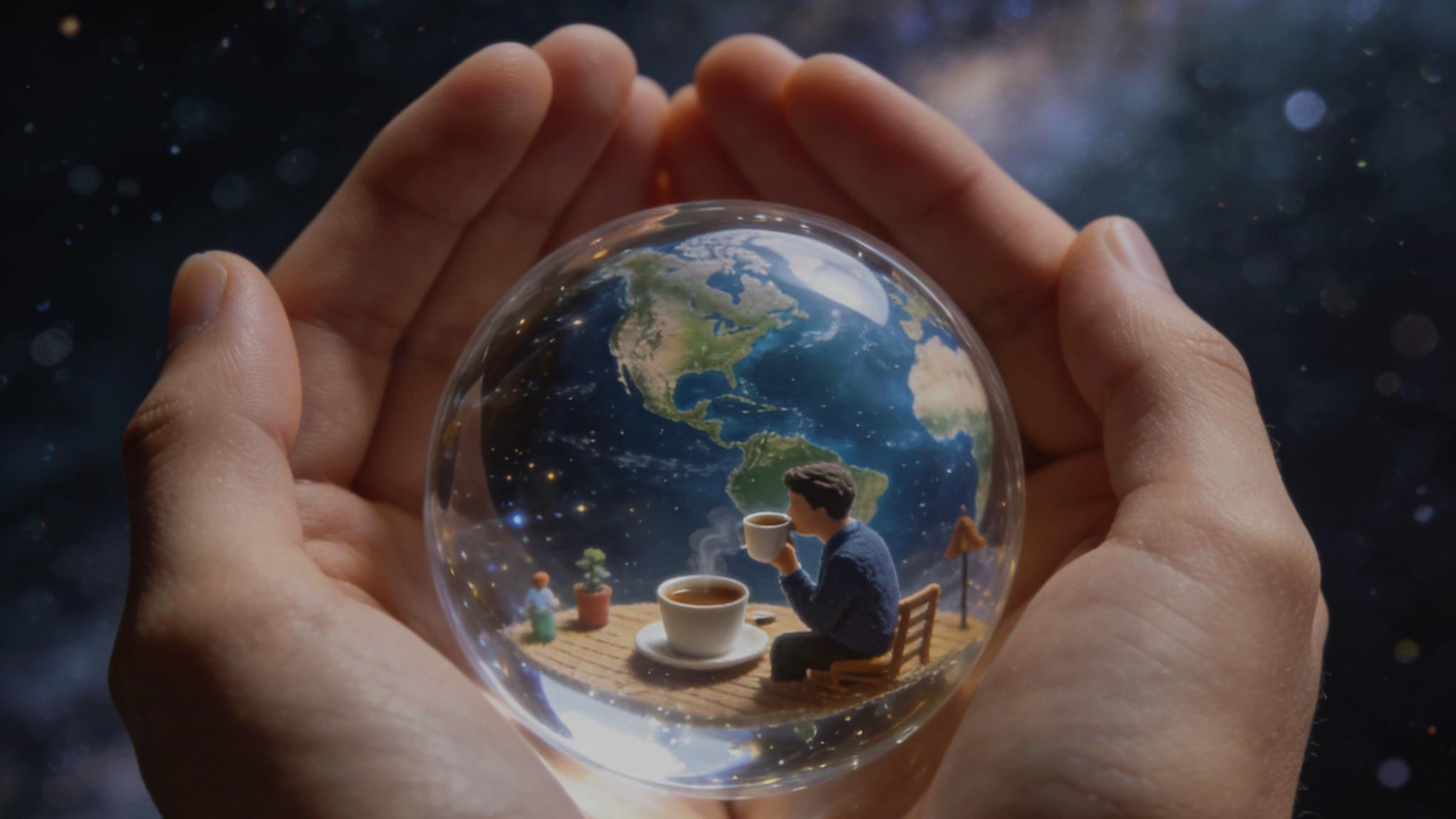 据说，在无限的宇宙中，可能你并不是唯一的