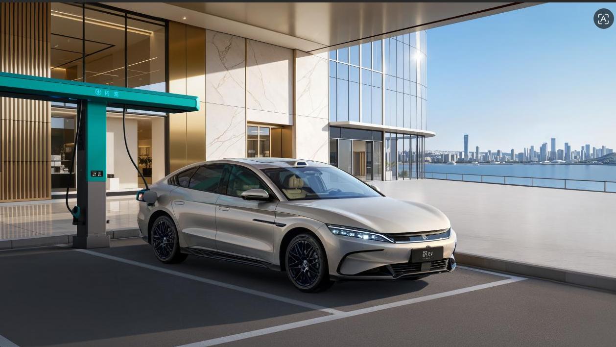 汉EV闪充版17.98万元起，开启中大型轿车闪充新时代