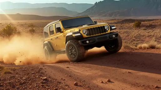 Jeep牧马人Willys 392官图发布 将于3月开售