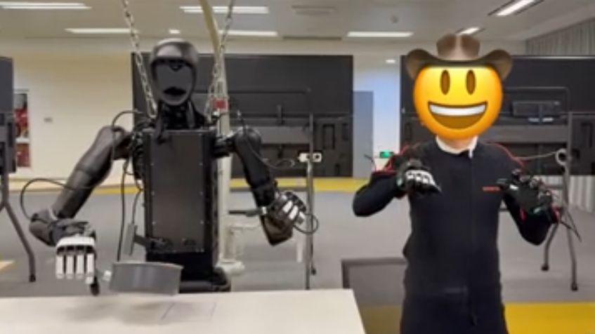 Xsens动作捕捉双臂人形机器人遥操作基准测试