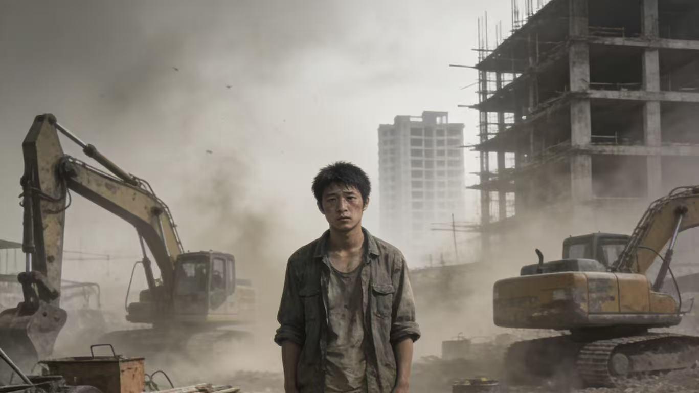 中国作家李苏章即将上线有声版长篇小说《工地悲情》