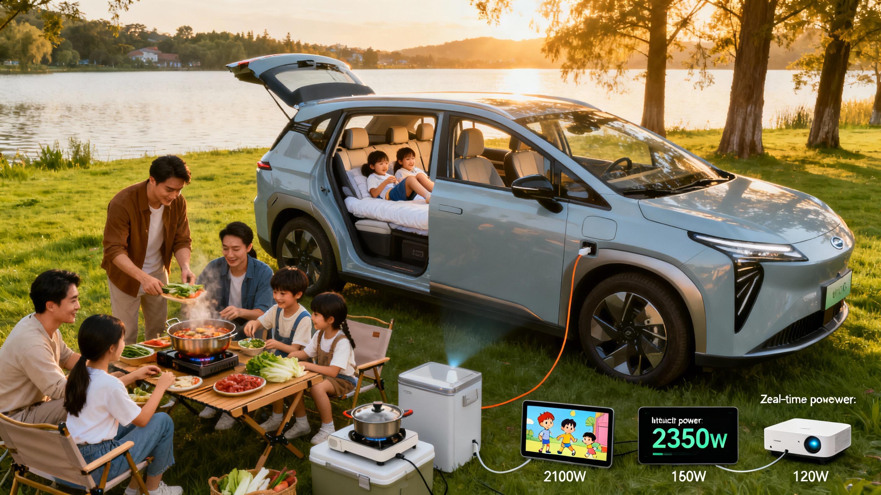 带着全家露营，埃安N60的630km续航够造吗？