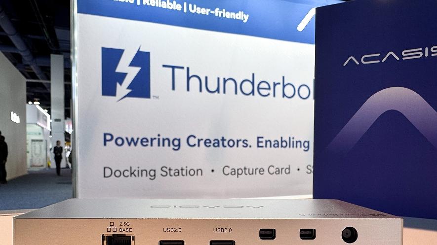ACASIS 亮相美国拉斯维加斯 CES 盛会，发布多款 Thunderbolt 5 生态新品