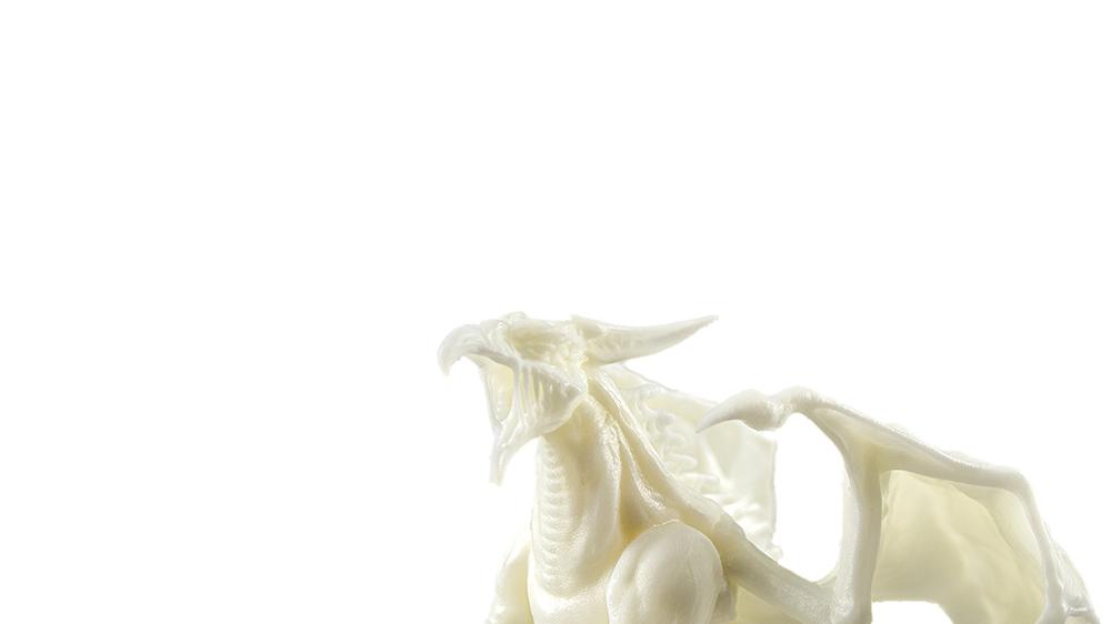 3d打印蜥蜴龙手板模型-齐乐手板