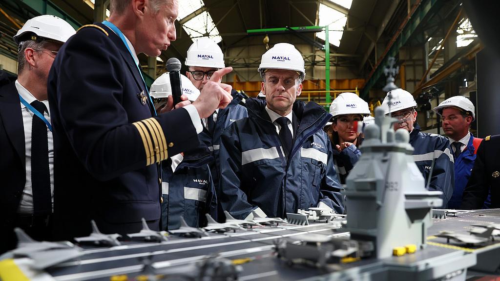 法国新航母开工，虽有自主技术撑门面，命门却被美国死死拿捏