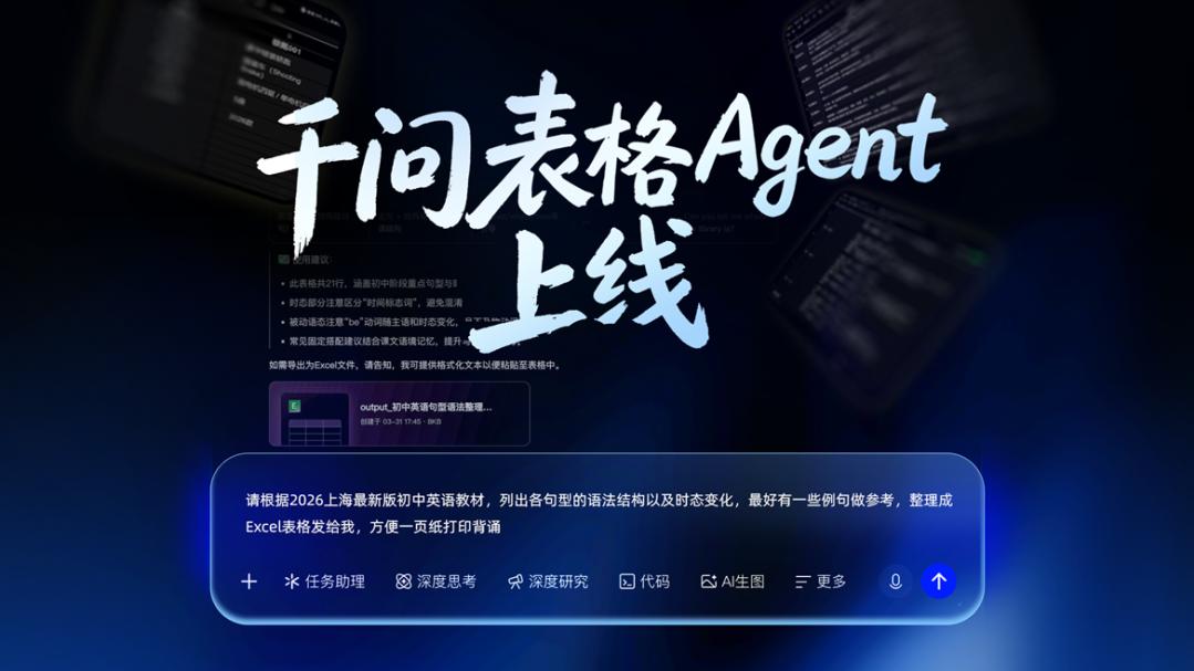 没时间为 Excel 悲伤了，下一个登场的是——通义千问 Table Agent？