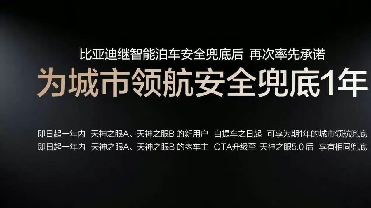 智驾行业变天了！比亚迪甩出“双兜底”，到底戳痛了谁的神经？
