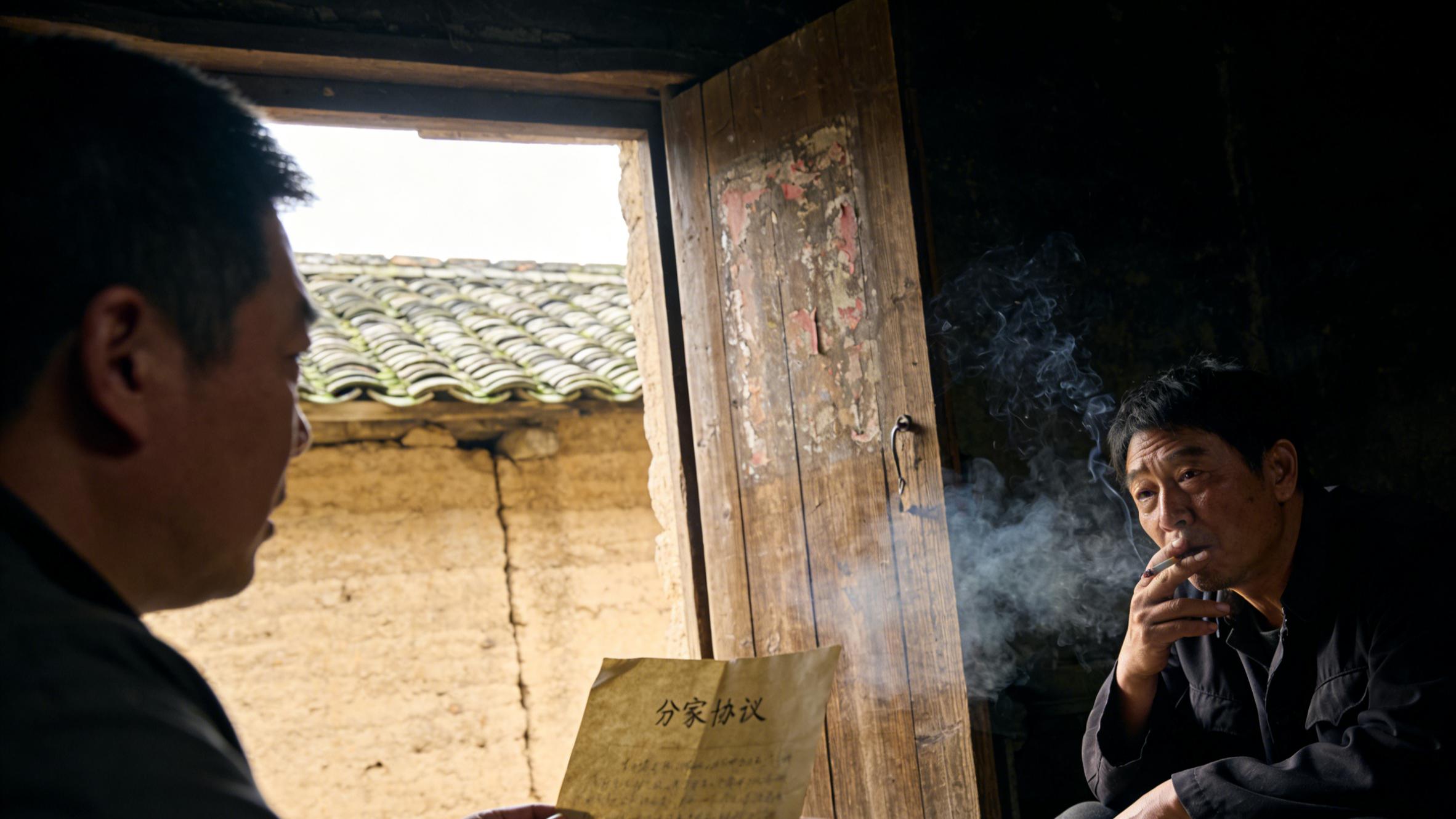 那张纸，把我爸和我叔，分成了两家人