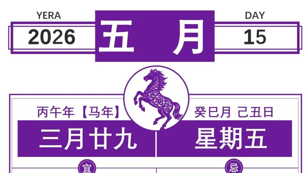 【择吉新知20周】2026年的第20个星期