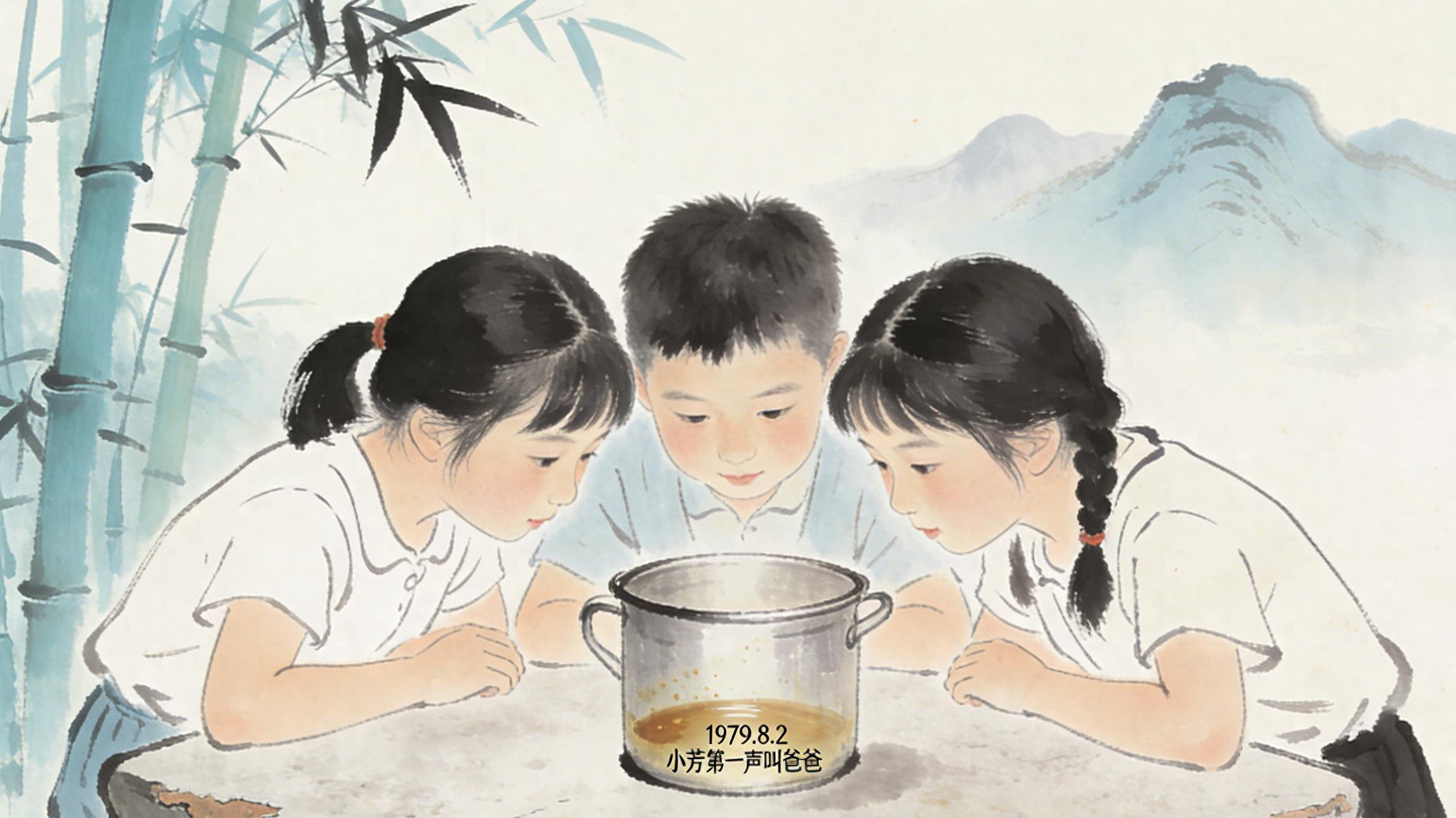 民间故事：白瓷缸里的圆月亮！