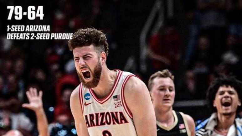 NCAA终极四强！康大19分逆转绝杀杜克，密歇根、亚利桑那、伊利诺伊大胜晋级！